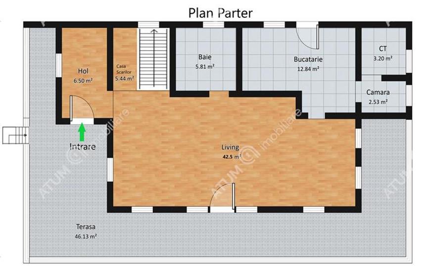 Casa individuala in Cisnadioara cu 4 camere 2 bai terasa teren 1170 mp - 6