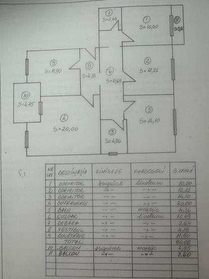 1 DECEMBRIE, 4 CAMERE 98 MP, LOT 22 MP PARCARE! - 24