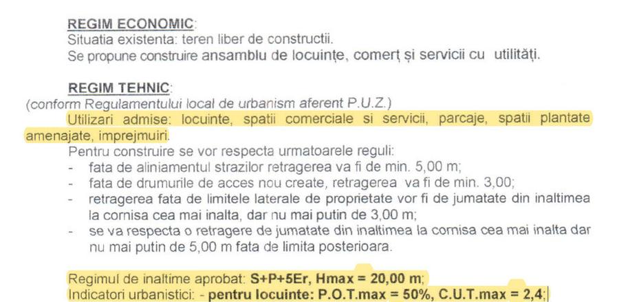 Teren cu PUZ aprobat P+5E - Otopeni - 4.800 mp - 1