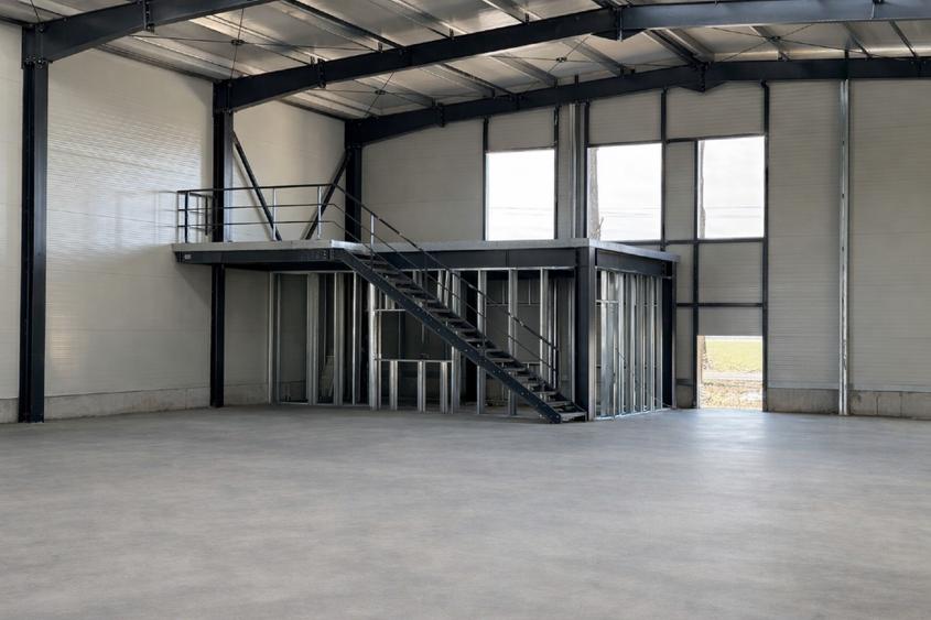 Anunt depozit / hala de vanzare – structura metalica, 540mp birou inc. - 5