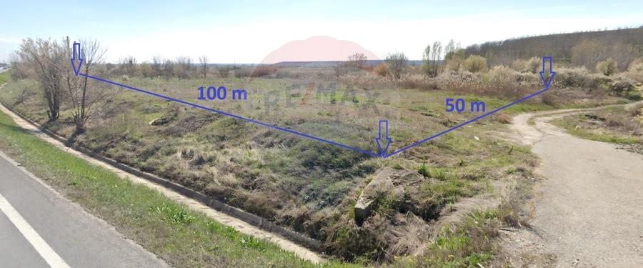 Teren 4,950mp Almaj / DE 70 / zona Depozit  ROMPETROL - 1