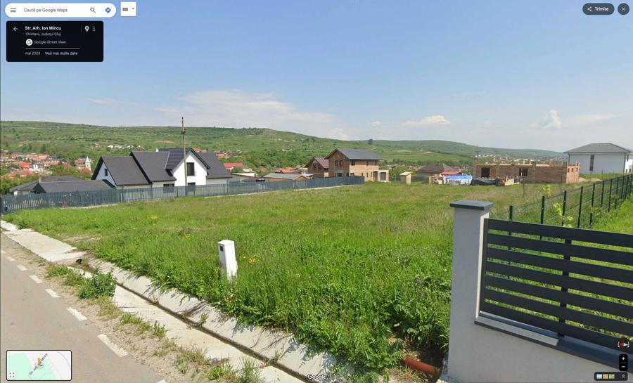Cel mai bun teren din Chinteni - 1775 mp - 1