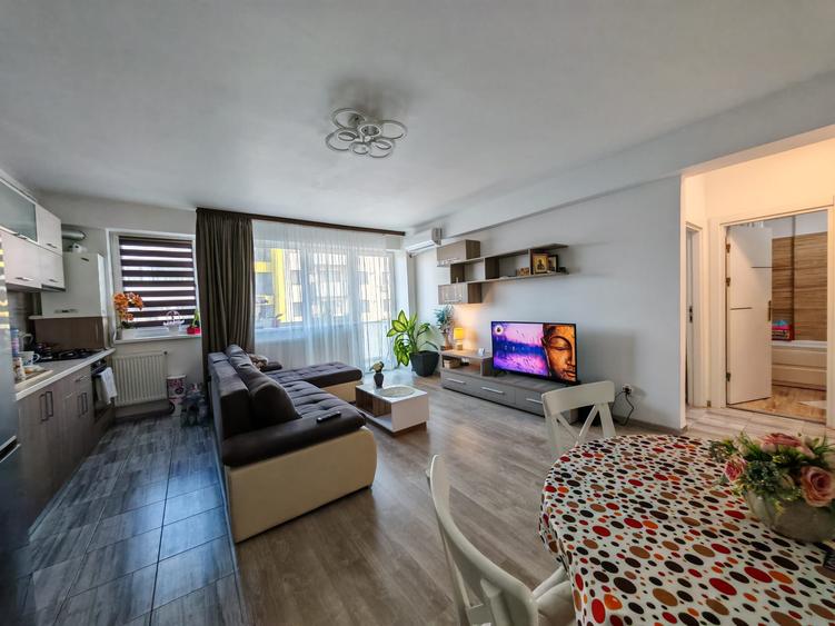 Apartament 2 camere-bloc NOU-complet mobilat si utilat - 9