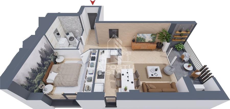 Apartament cu 1,2 si 3 camere, finalizare 2026, zona Torontalului Apartament cu 1,2 si 3 camere, finalizare 2026, zona Torontalului