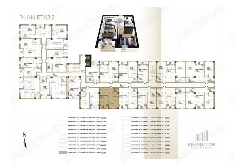 NEW! Apartamente 2 camere - Republicii 115, Baia Mare - 4