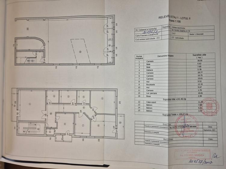 Domenii,imobil 2007,etaj 1/3,150 mp,loc de parcare subteran. - 11