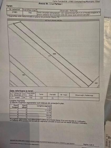 Teren Vanzare zona linistita Filiasi Oancea ! - 1