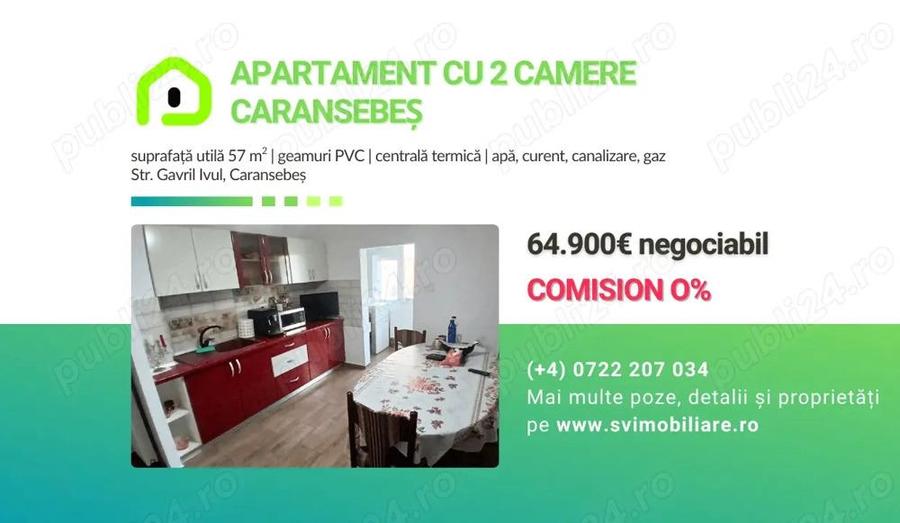 Apartament cu 2 camere, zona Pipirig - 1
