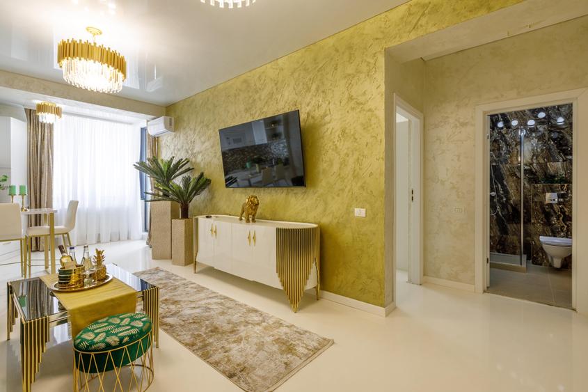 Mamaia Nord(Ștefan Building) 2 camere confort lux cu vedere la.mare, mobilat - 9