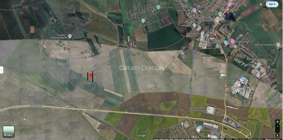 COMISION 0! Teren extravilan 11500 mp de vanzare la iesirea spre Șura Mare