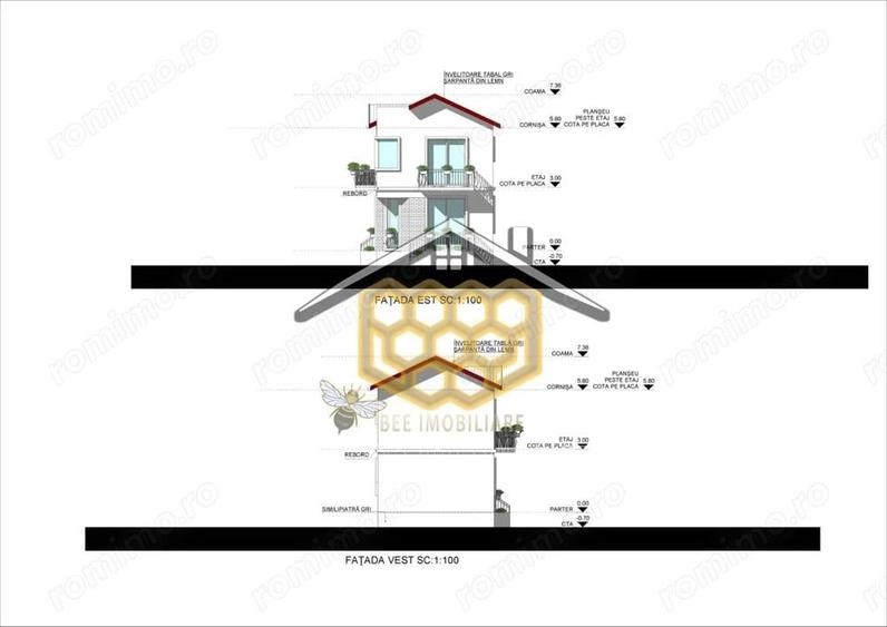 Casa la rosu P+1 in cartier Catargiu - Comision 0% - 3