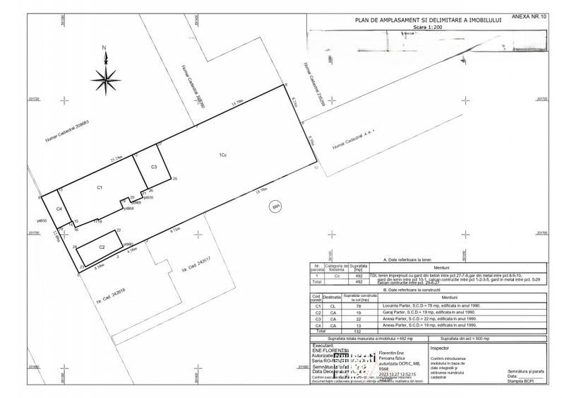 Teren cu casa demolabila  Cartier Andronache - 2