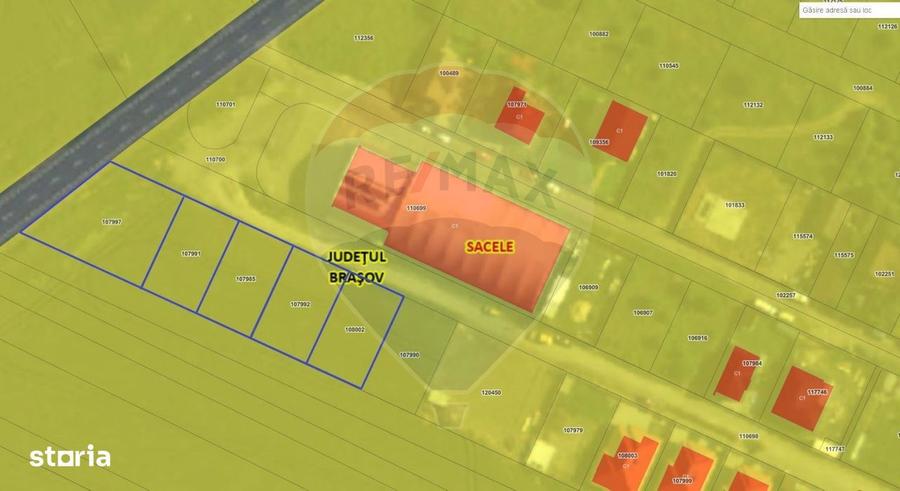 Teren 440mp Sacele - Strada Gospodarilor - 1