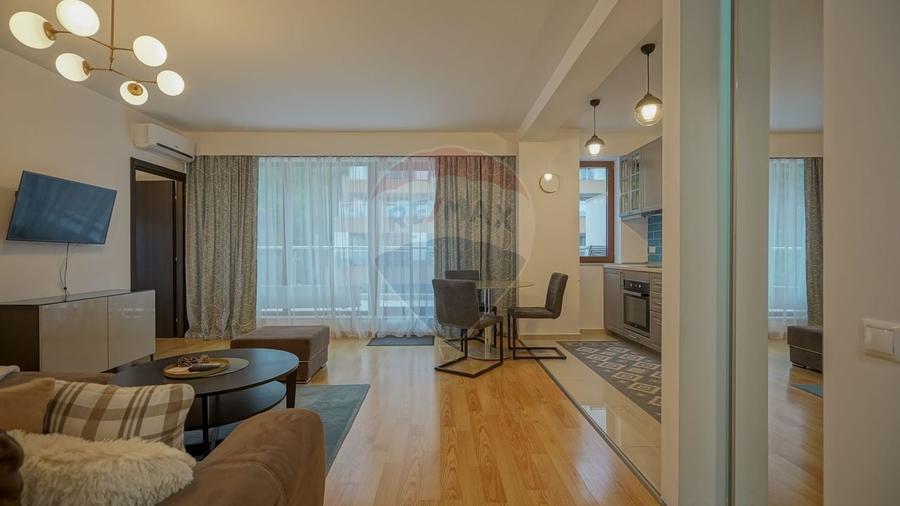 Apartament cu 2 camere semidecomandat, mobilat în Drumul Poienii