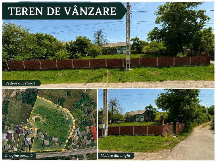 Teren de 6124 mp, în Adâncata