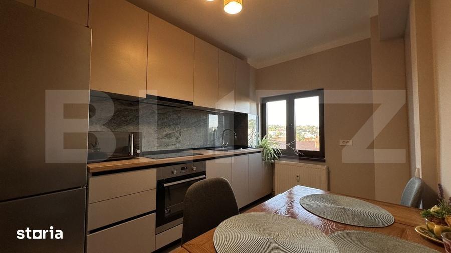 Apartament central, 2 camere, totul nou, renovat, mobilat si utilat - 6