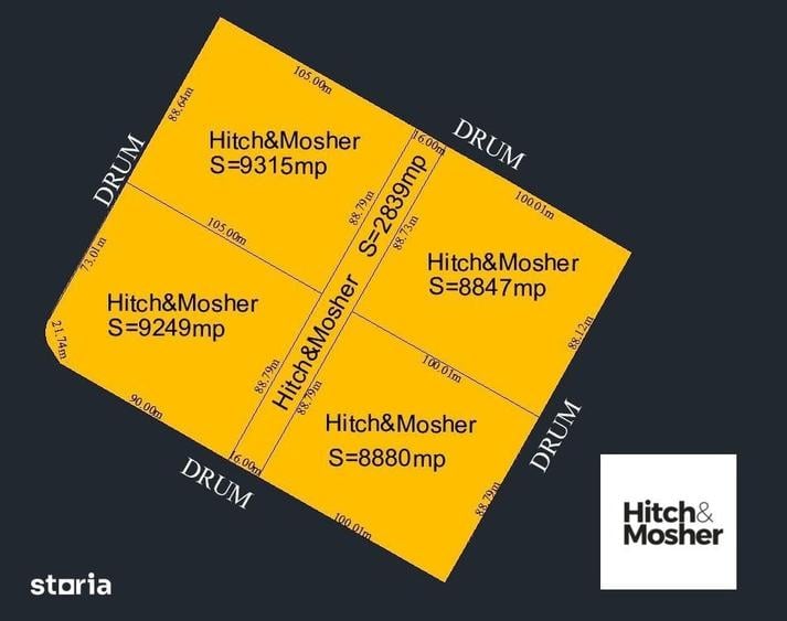 Teren de 84174 mp, în Ghiroda