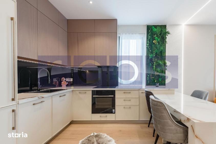 Apartament cu 3 camere, mobilat în Nord