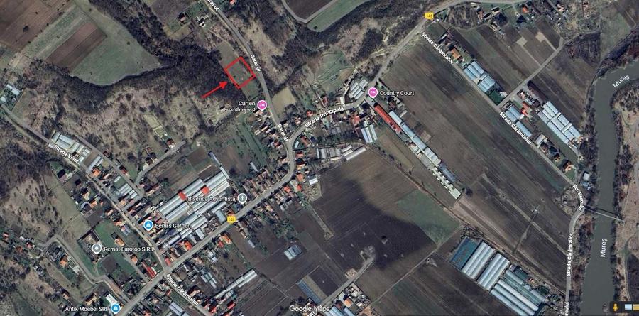 Teren intravilan 1400 m2 - la 10 minute (5 km) de centrul Targu Mures - 2