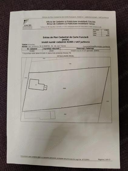 Casa batranesca cu teren de 2019 mp - 2