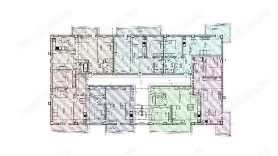 Apartament spa?ios cu 3 camere ?i terasa de 5.52 m ,in Mangalia la doar 800m de plaja. - 7