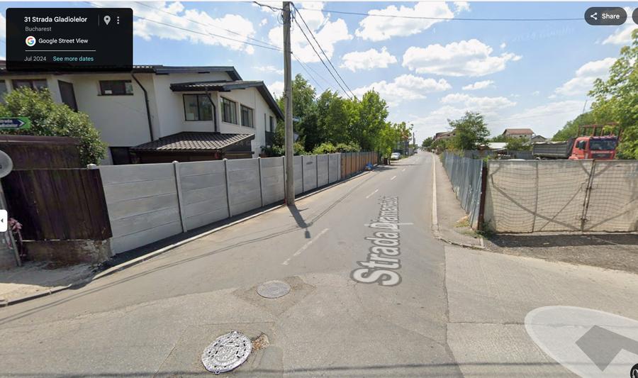 Lot de teren 413 mp | Autorizație valabilă | Proiect casă P+1+M - 2