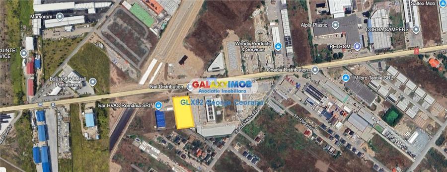 Inchiriere teren 4500mp Blvd Biruintei Pantelimon DN3- A0 - 1