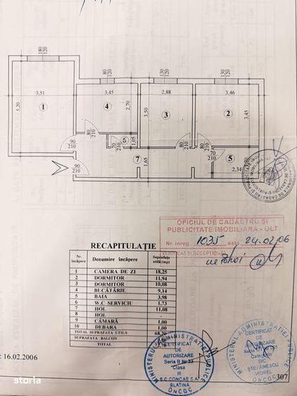 Apartament 3 camere be Slatina - 1