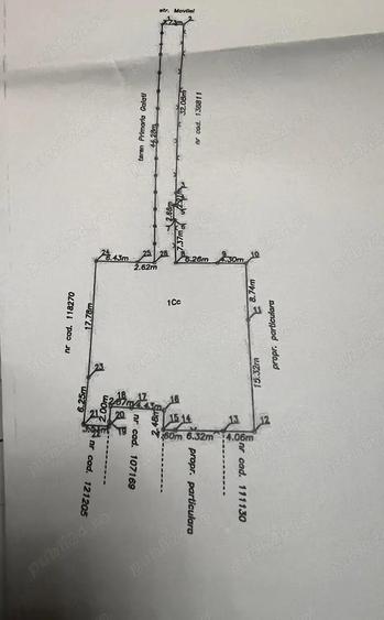 Teren intravilan in Galati, str. Movilei, suprafata 684 mp! - 3