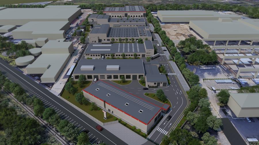 Proiect NOU Hala OV0: Spațiu industrial modern de închiriat - 1.113 mp - 4