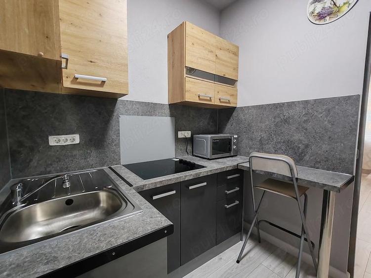 Garsoniera Razboieni, parter, 21 mp, renovata nou, mobilata si utilata - 4