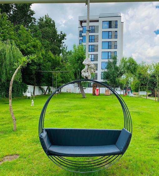 Băneasa/ Sisesti, AP. 3 camere, parc privat cu ieșire la lac, - 1