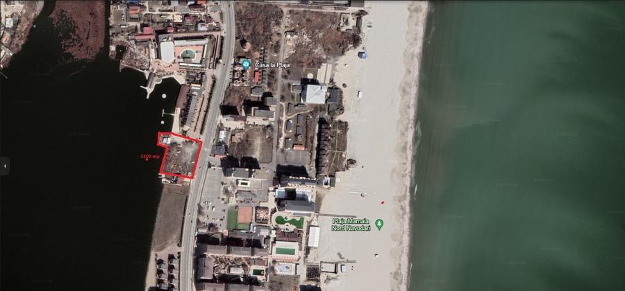 Teren cu PUZ S/D+P+10 ETAJ LA LAC  MAMAIA NORD - 1