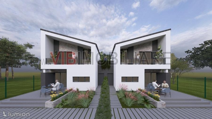 Duplex premium | 5 camere | 137 mp utili | Teren 300 mp/unitate | Aproape de Tim - 1