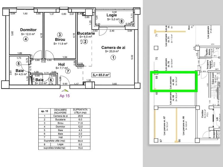 Parcare subterană City of Mara Circumvalațiunii 1. - 2
