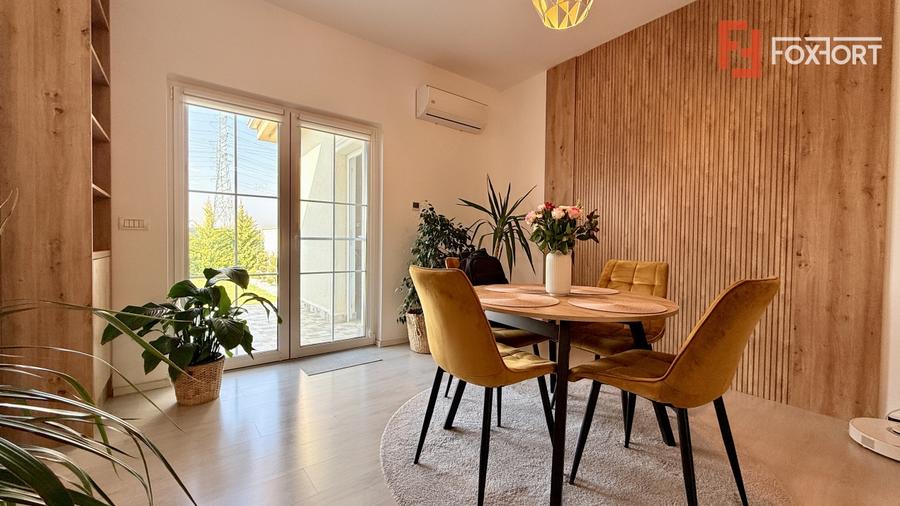 Duplex de vanzare, 3 camere + 2 bai - mobilat si utilat - Mosnita Noua - 4