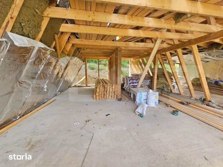 Cabana la rosu in Comuna Lupsa Ideala pentru casa de vacanta sau i - 10