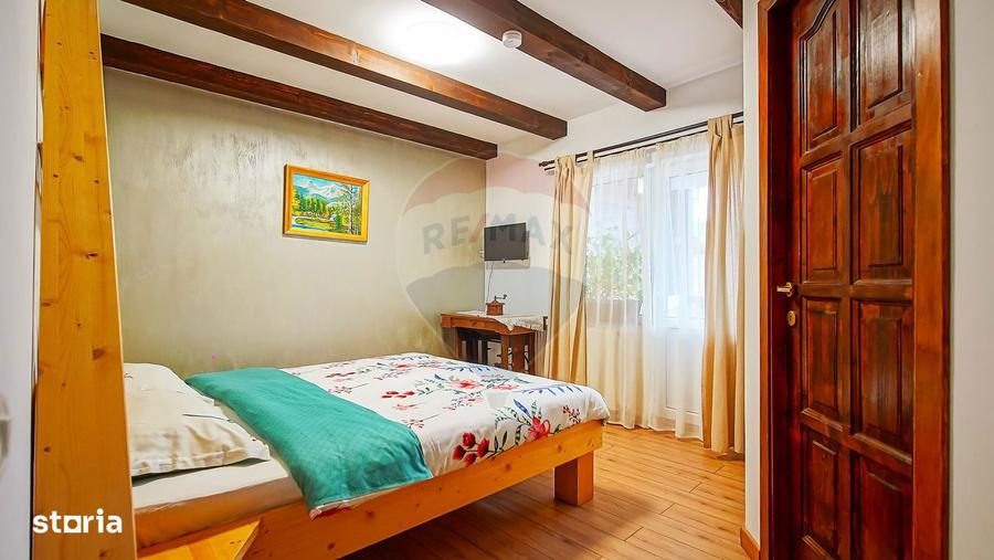 Cabana la Flo, 8 cam,P + M, teren 888 mp oportunitate de investitie ! - 7