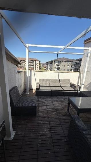 Apartament cu 3 camere spațios la mansarda  cu terase de 20mp - 9