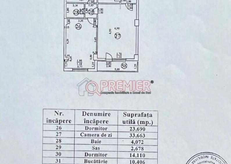 EROII REVOLUTIEI - Metrou - 3 camere - 12