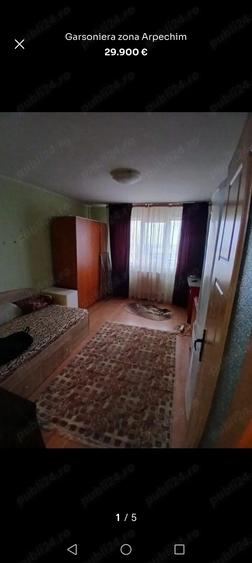 OCAZIE! Garsoniera cu GAZE Arpechim 20 mp Mobilata - 5
