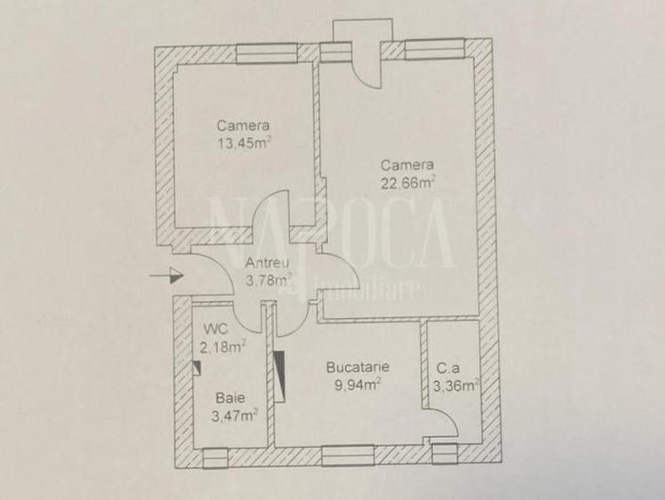 Apartament 2 camere de vanzare in Centru, Cluj Napoca - 11