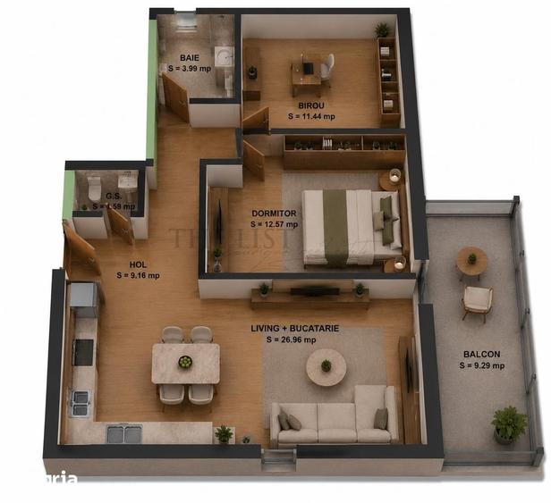 Apartament cu 3 camere | Ansamblu rezidential Tandala 6 ? Mihai Bravu - 1