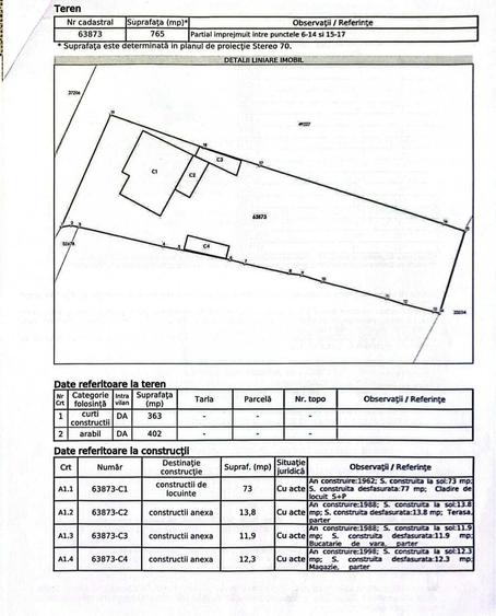 Casă cu 3 camere în Exterior Vest