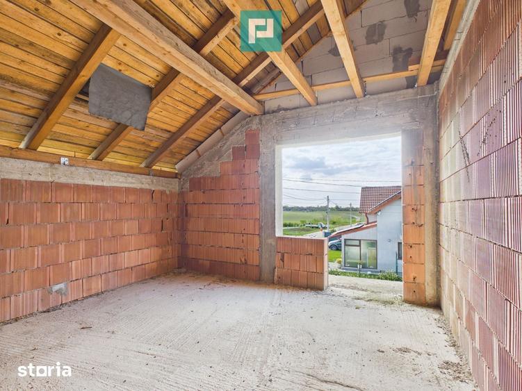 Casa la ro?u cu 6 camere, teren 500 mp in Aluni? - 4