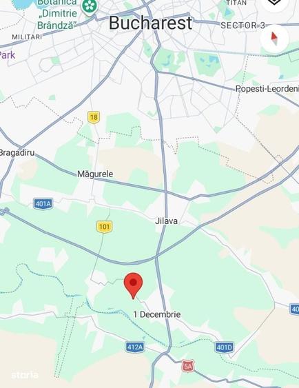Teren 4.056 mp pentru dezvoltare rezidentiala Comuna 1 Decembrie - 1
