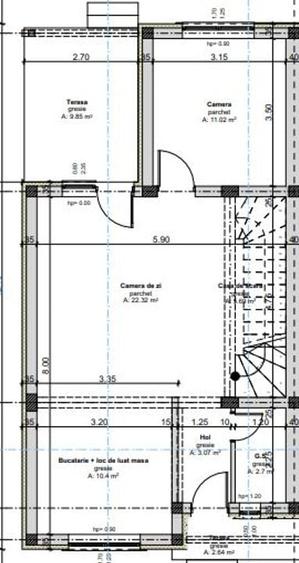 Sacalaz, 1/2 Duplex P+M 4 Camere,2 Bai,Terasa Acoperita - 21