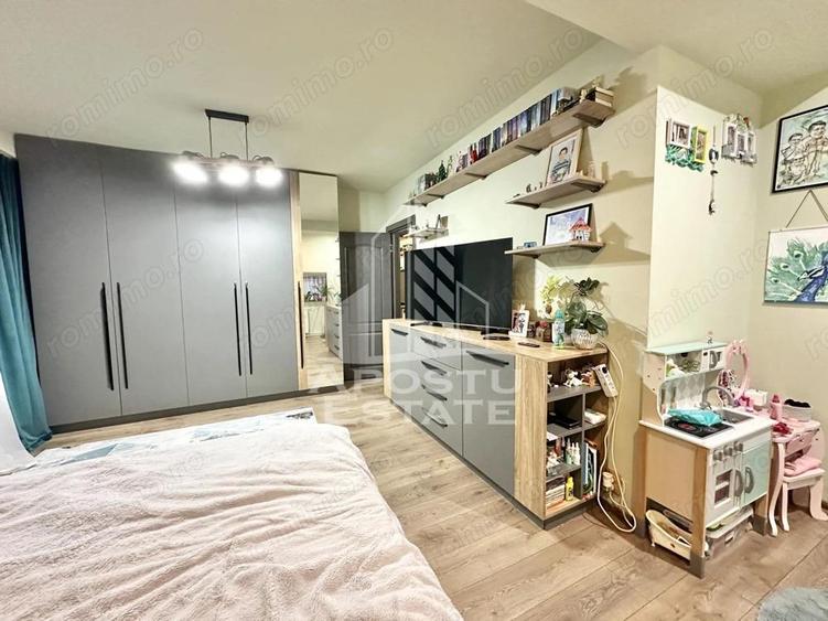 Apartament cu 3 camere mobilat la etaj intermediar in Giroc la asfalt. - 11