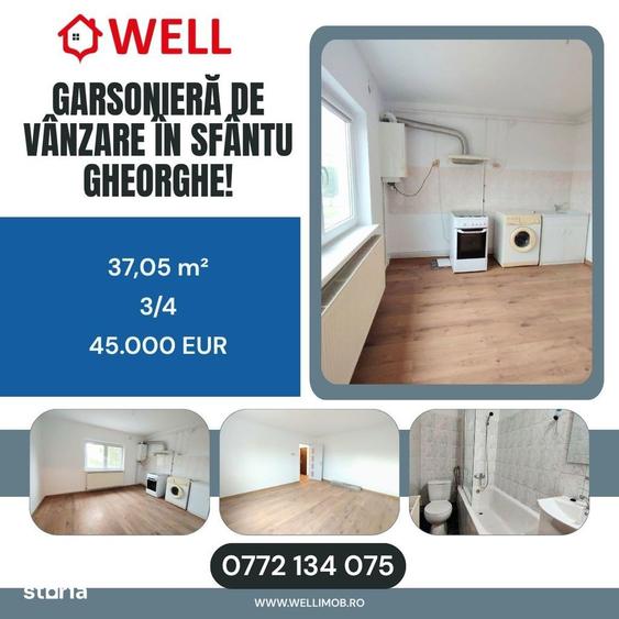 Garsoniera de vanzare in Sfantu Gheorghe, pe strada Pescarilor! - 5