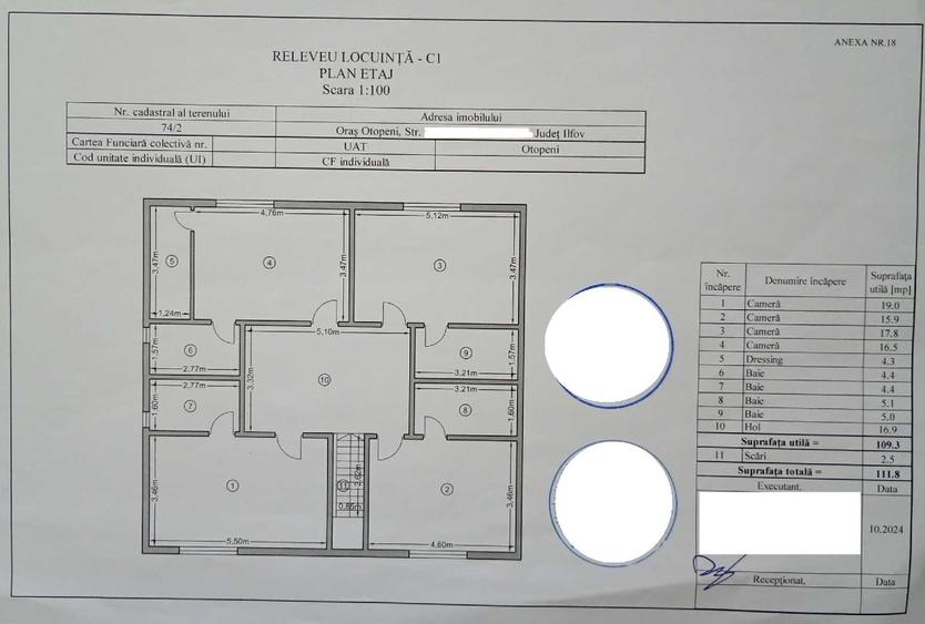 Vânzare casă individuală Otopeni - direct proprietar, teren 765mp - 10